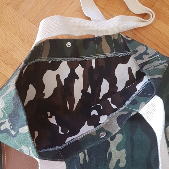 Camo tote bag - Picture 2 of 2